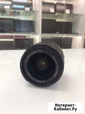 Объектив Nikon 18-55mm f/3.5-5.6G Лот SC31438 Брянск - изображение 1