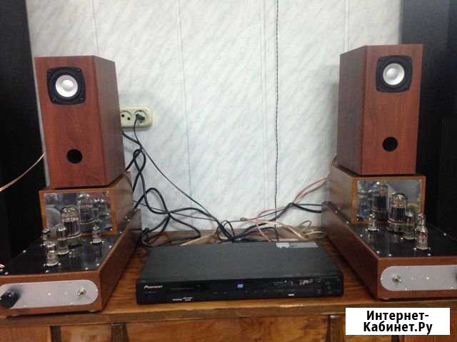 Ламповый усилитель SE. Моноблоки +акустика fostex Белгород - изображение 1
