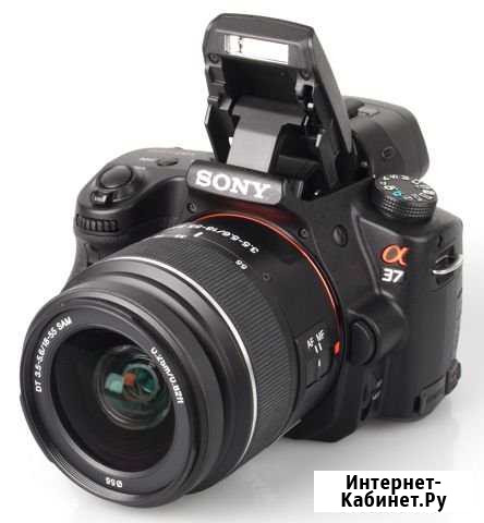 Зеркальный фотоаппарат Sony Alpha SLT-A37 Новосибирск - изображение 1