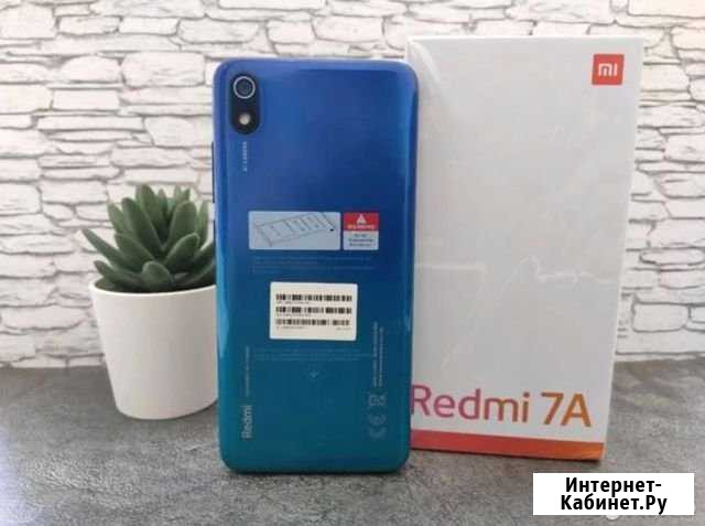 Xiaomi Redmi 7A, новый, 2/32гб, 5.45, gem blue Ухта - изображение 1