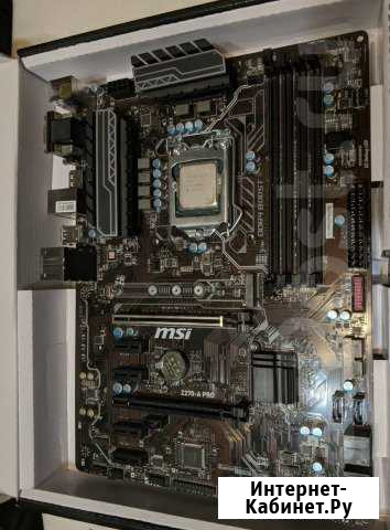 Материнская плата MSI Z270-A PRO Астрахань - изображение 1