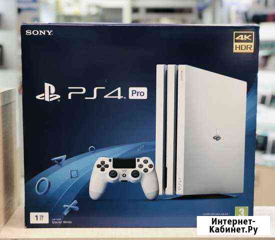 Playstation 4 pro 1TB white Салехард