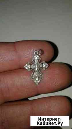 Крестик серебро Барнаул