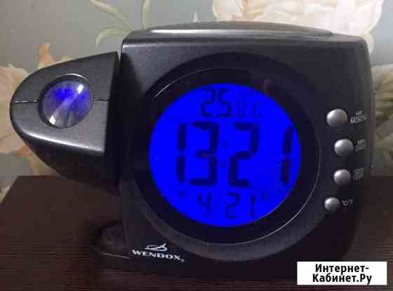 Электронные часы будильник с проекцией времени wen Новосибирск