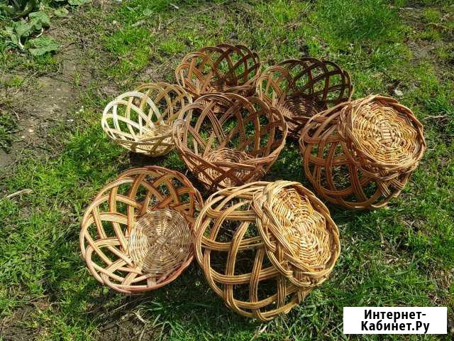 Декоративные плетёные корзинки Курск - изображение 1