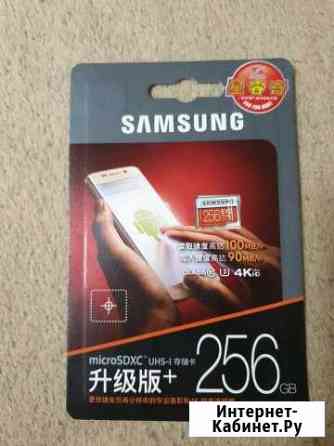 Карта памяти microSD SAMSUNG EVO plus 256 гб Пермь