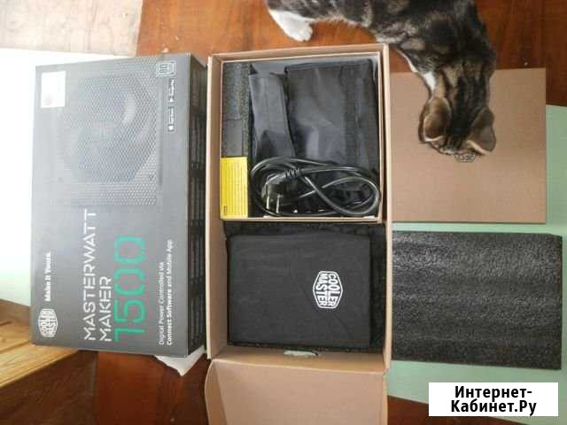 Блок питания Cooler Master 1500 w titanium Балашиха - изображение 1