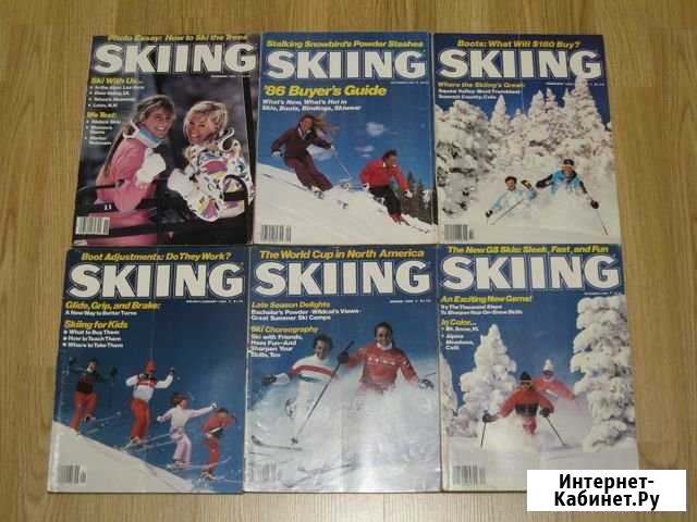 Журналы Skiing о горных лыжах 1985 год Апрелевка - изображение 1