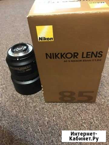 Продам объектив Nikon Nikkor 85mm AF-S Уфа - изображение 1