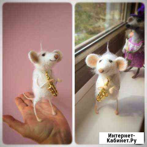 Мышка из шерсти Вологда