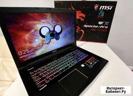 MSI GE72 7RE Apache Pro Игровой ноутбук Реутов