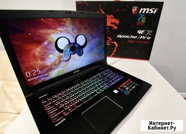 MSI GE72 7RE Apache Pro Игровой ноутбук Реутов - изображение 1