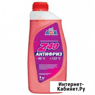 Антифриз AGA Z40 (красный) 1 кг Казань - изображение 1