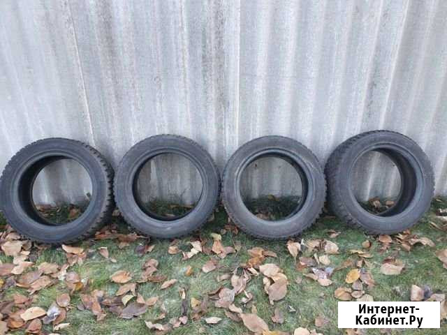 Зимние шипованные шины Kumho 205/55 R16 91T Волгоград - изображение 1