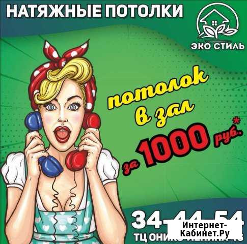 Натяжные потолки Эко Стиль Комсомольск-на-Амуре - изображение 1