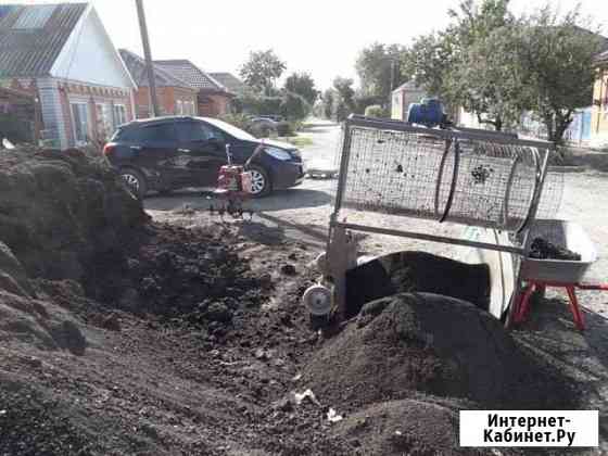 Перегной, земля, песок грави,мучка в мешках по 80Л Курганинск