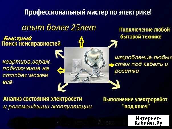 Электрик профессионал-строитель Мурманск - изображение 1