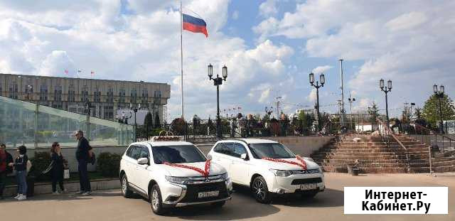 Свадебный кортеж на Mitsubishi, авто на свадьбу Тула - изображение 1