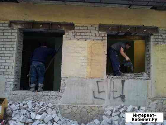 Алмазная резка проемов, демонтаж, перепланировка Самара