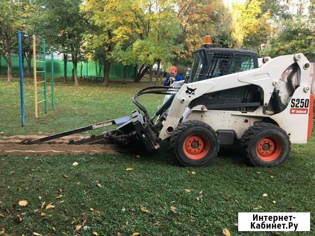 Аренда минипогрузчика Bobcat с навесным Москва - изображение 1