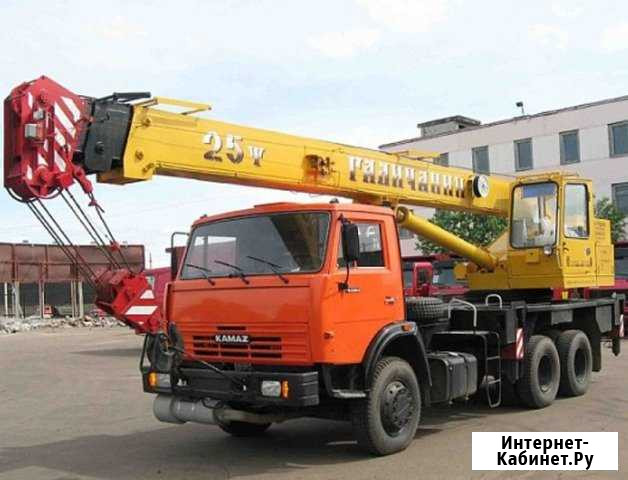 Кран услуги (аренда) автокрана 14-25тонн Краснодар - изображение 1