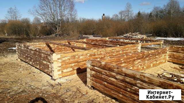 Срубы под дом и баню Локня - изображение 1