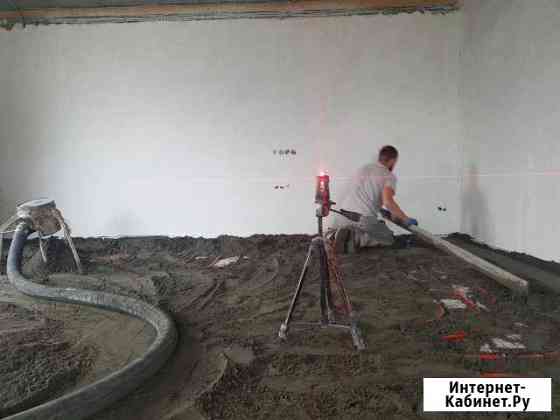 Стяжка пола механизированная (полусухая) Симферополь