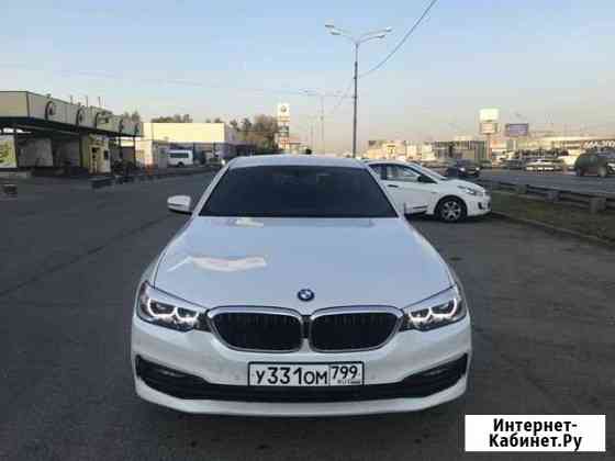 Аренда авто бмв 5 с водителем Москва