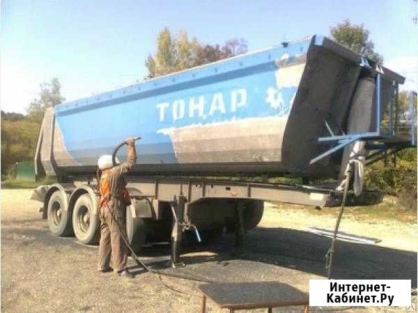 Пескоструйная очистка спецтехники лодок Ачинск - изображение 1
