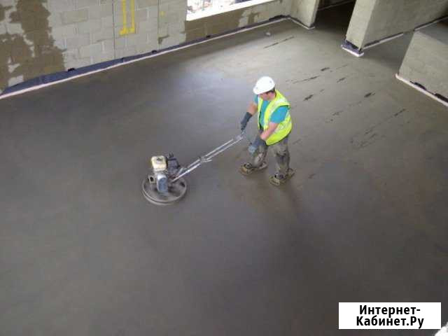 Стяжка пола полусухая механизированная Старый Оскол - изображение 1