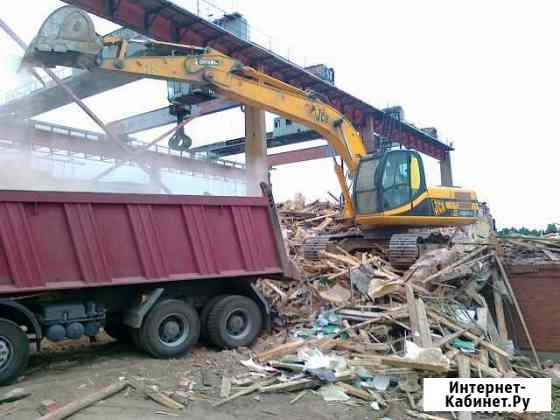 Демонтаж зданий, сооружений, вывоз Рязань