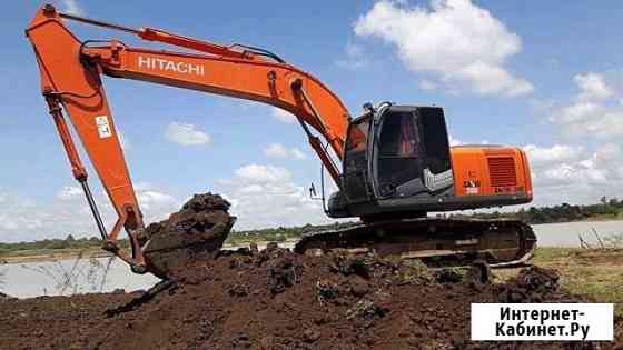 Аренда гусеничного экскаватора hitachi ZX200 Саратов