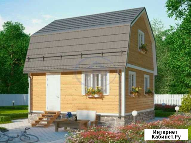 Каркасный дом для постоянного проживания 6х6м Ростов-на-Дону - изображение 1