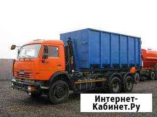 Вывоз мусора контейнером 8, 20, 27 м3 Москва