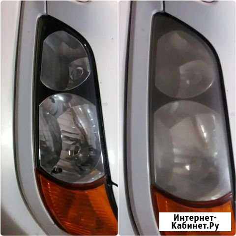 Покрытие фар полимерным составом Благовещенск - изображение 1