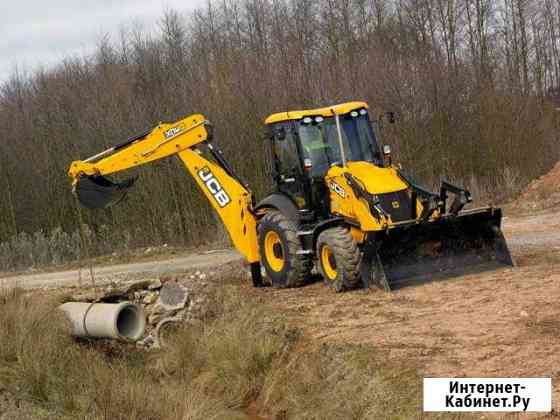 Услуги экскаватора-погрузчика JCB с гидроклином Пермь