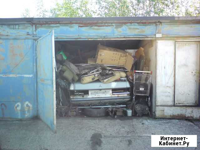 Очистка гаража. Вывоз мусора Янино-1 - изображение 1