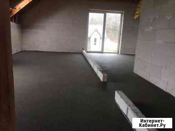 Полусухая стяжка пола за 1 день Калининград