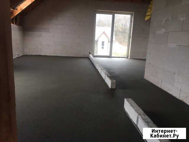 Полусухая стяжка пола за 1 день Калининград - изображение 1