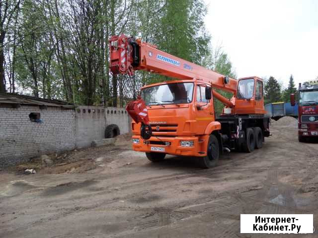 Автокран и автовышка 25т 21м28м Зеленогорск-Рощино Рощино - изображение 1