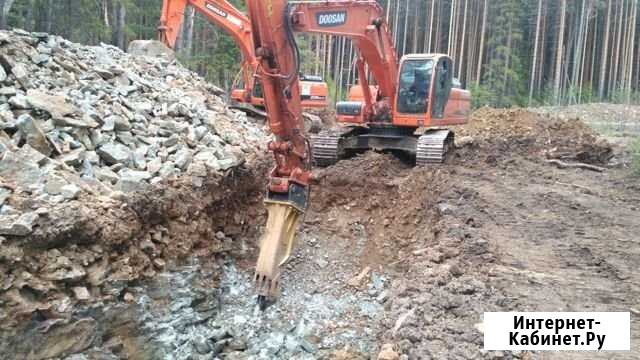 Аренда гидромолота на базе гусеничного экскаватора Краснотурьинск - изображение 1
