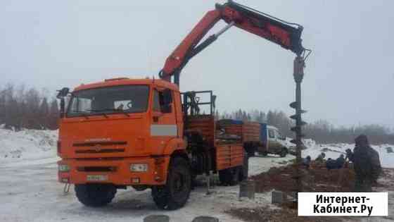 Услуги ямобура. Автовышка. Кран-борт. 3в1 Йошкар-Ола