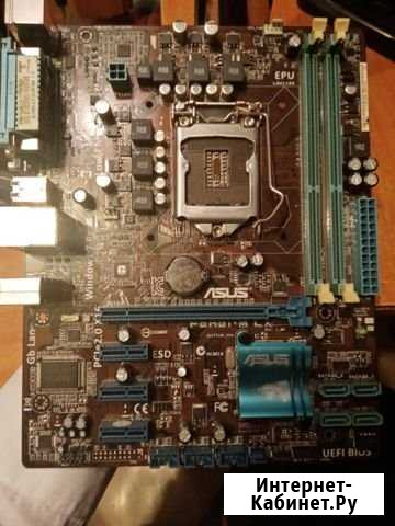 Мат. Плата Asus P8h61-m LX Железногорск - изображение 1