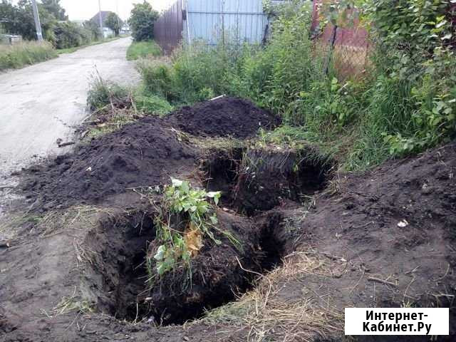Расчистка участков. Демонтаж. Копка траншей, ям Барнаул - изображение 1