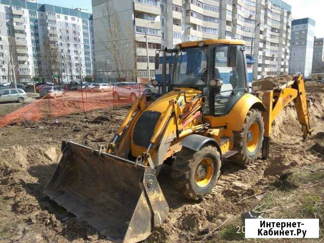 Услуги экскаватора погрузчика Казань - изображение 1