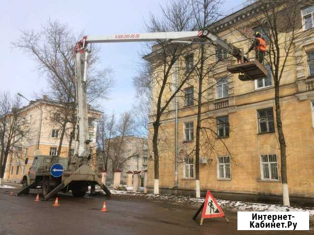 Спил деревьев с автовышки Гуково - изображение 1