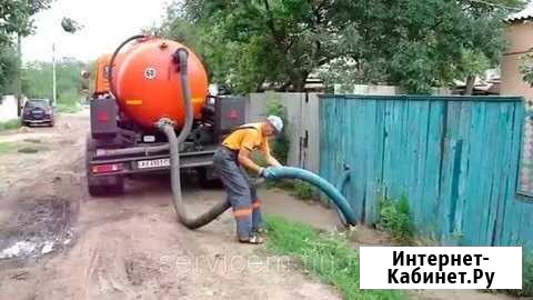 Откачка сливных ям, выкачка туалетов, канализации Ростов-на-Дону - изображение 1