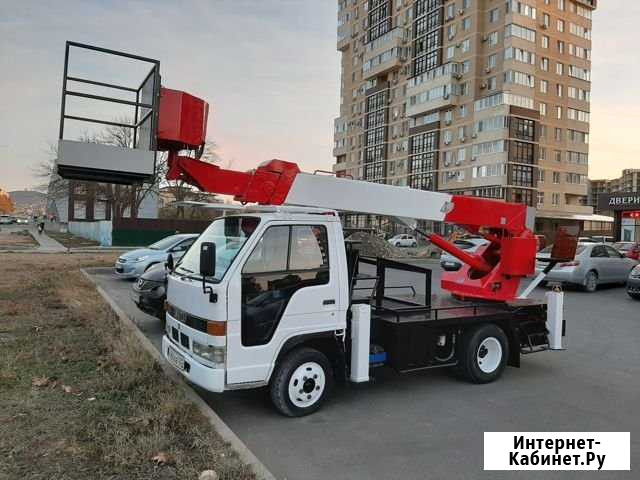 Автовышка мехрука 15 метров услуги Анапа - изображение 1