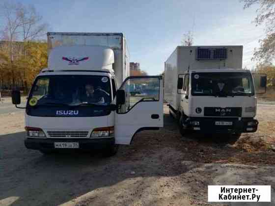 Грузоперевозки на 3х, 5ти, 7ми тоннике. Аппарель Новосибирск
