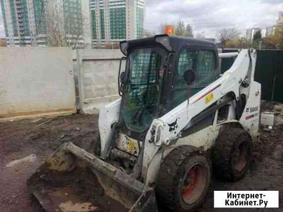 Аренда колесного минипогрузчика Bobcat Москва